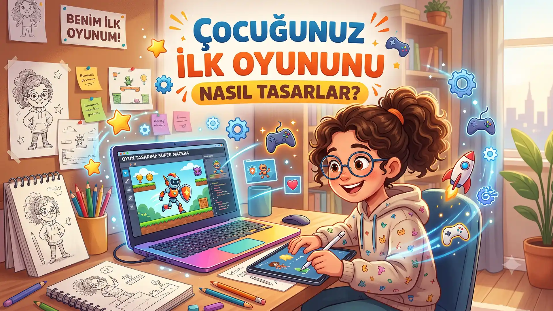 Çocuğunuz İlk Oyununu Nasıl Tasarlar?