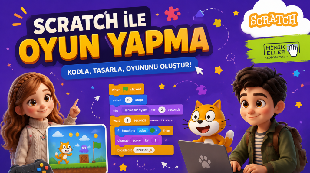 Scratch ile Oyun Geliştirme 3
